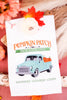 Pumpkin Patch Truck Kitchen Decorative Towel - Whiskey Skies - C & F ENTERPRISES