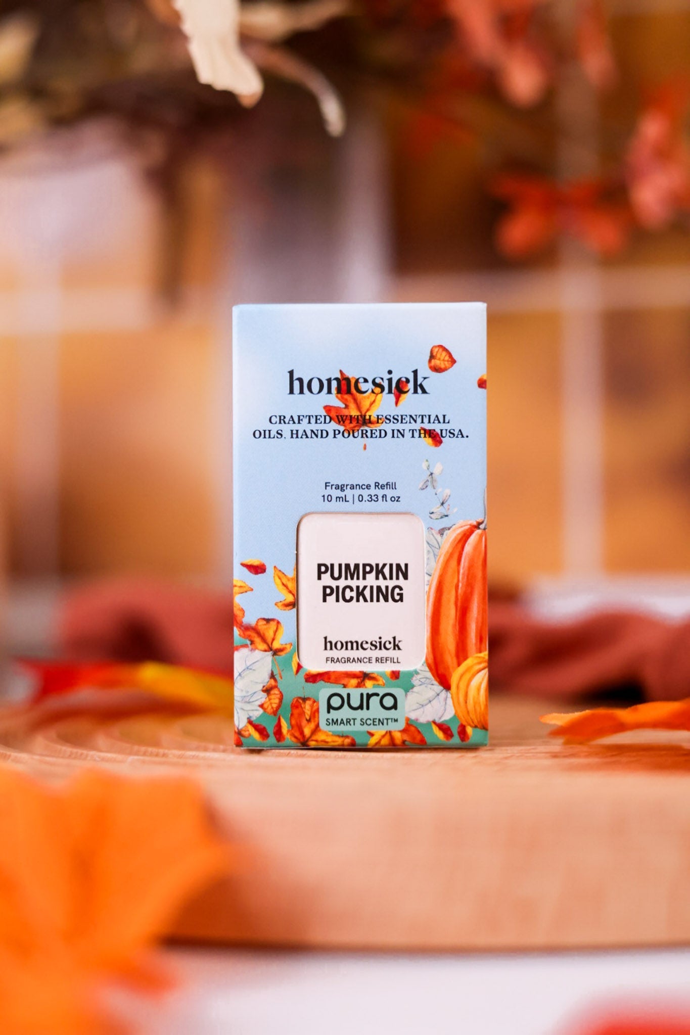 Pumpkin Picking Home Fragrance Refill By Homesick - Whiskey Skies - PURA