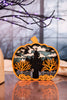 Pumpkin Spooky Halloween Scene Cutout Tabletop Decoration - Whiskey Skies - HANNA'S HANDIWORKS