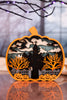 Pumpkin Spooky Halloween Scene Cutout Tabletop Decoration - Whiskey Skies - HANNA'S HANDIWORKS