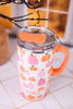 Pumpkins & Bows 22oz Travel Mug - Whiskey Skies - SWIG LIFE
