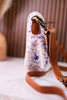 Purple Cottage Rose Crossbody Bag - Whiskey Skies - MYRA BAGS