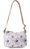 Purple Cottage Rose Crossbody Bag - Whiskey Skies - MYRA BAGS