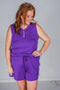 Purple Sleeveless PJ Set - Whiskey Skies - SHIRLEY & STONE