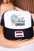 Put Em Up Cowboy Trucker Hat - Whiskey Skies - 1/2 PENNY WHOLESALE