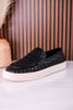 Quilty As Charged Black Loafers - Whiskey Skies - CORKYS FOOTWEAR