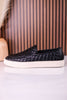 Quilty As Charged Black Loafers - Whiskey Skies - CORKYS FOOTWEAR