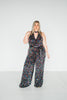 Rainbow Sequin Glamour Goddess Jumpsuit - Whiskey Skies - UNIQUE VINTAGE