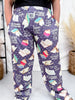 "Reading Is My Superpower" Book Inspired Loungewear Pants - Whiskey Skies - BRIEF INSANITY