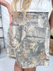 Real Tree Camo Print Utility Skort - Whiskey Skies - DAVI & DANI