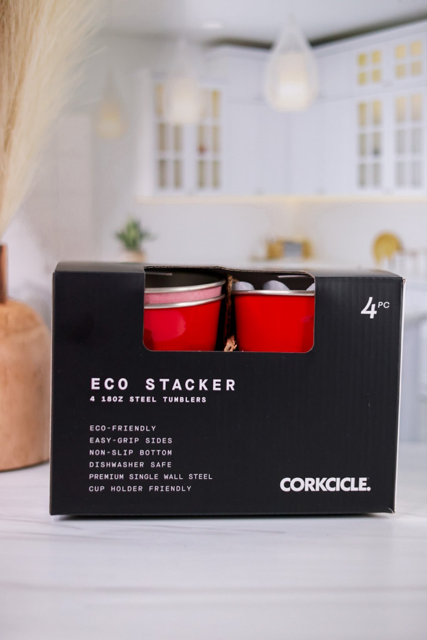 Red Eco Stacker Tumblers - Whiskey Skies - CORKCICLE