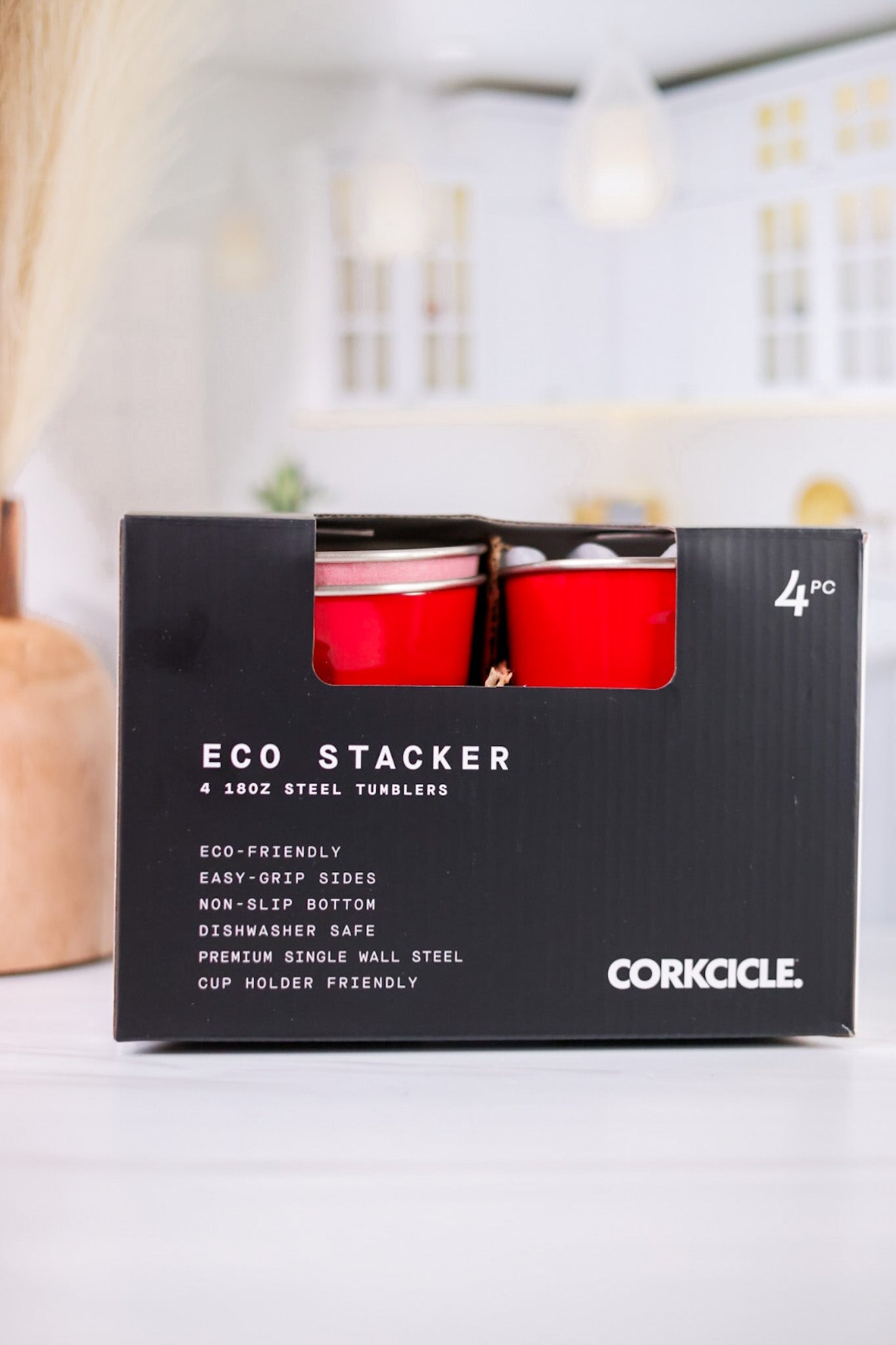 Red Eco Stacker Tumblers - Whiskey Skies - CORKCICLE