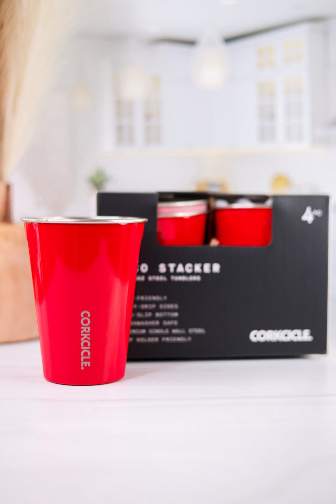 Red Eco Stacker Tumblers - Whiskey Skies - CORKCICLE