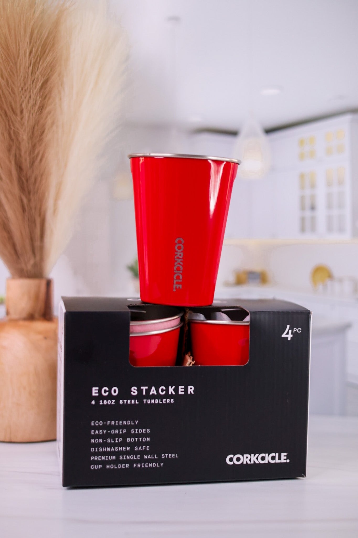 Red Eco Stacker Tumblers - Whiskey Skies - CORKCICLE