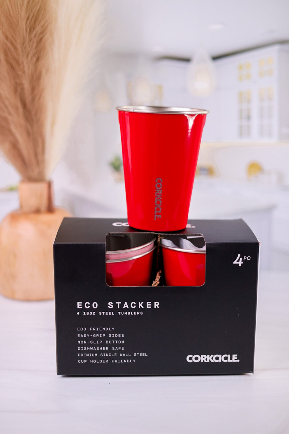 Red Eco Stacker Tumblers - Whiskey Skies - CORKCICLE