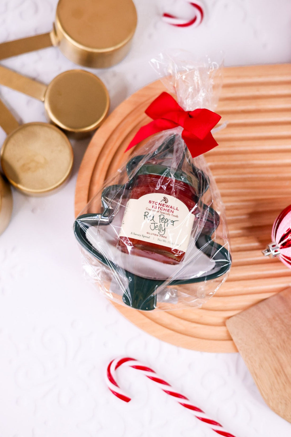 Red Pepper Jelly & Tree Ramekin Gift Set - Whiskey Skies - STONEWALL KITCHEN