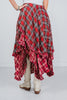 Red Plaid Asymmetrical Layered Skirt - Whiskey Skies - OLI & HALI