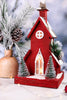 Red Winter Wonderland Church Table Top Decoration - Whiskey Skies - MELROSE INTL