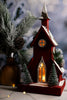 Red Winter Wonderland Church Table Top Decoration - Whiskey Skies - MELROSE INTL