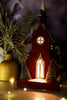 Red Winter Wonderland Church Table Top Decoration - Whiskey Skies - MELROSE INTL