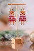 Reindeer in Red Sweaters Earrings - Whiskey Skies - PERIWINKLE BY BARLOW