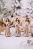 Resin Antique Gold Angel Ornament (3 Styles) - Whiskey Skies - SPECIAL T IMPORTS INC