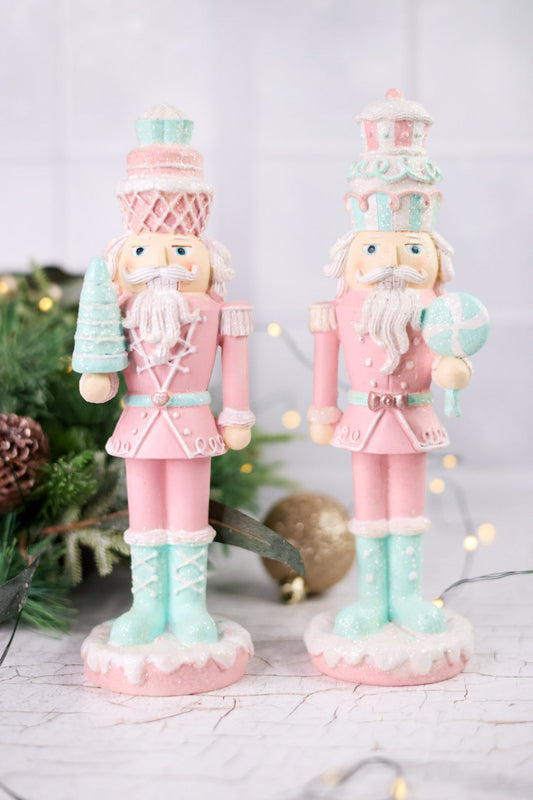 Resin Christmas Gingerbread Soldier Tabletop Decoration (2 Styles) - Whiskey Skies - YOUNG'S INC