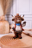Resin Cowboy Highland Cows (3 Styles) - Whiskey Skies - GERSON COMPANIES