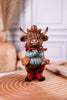 Resin Cowboy Highland Cows (3 Styles) - Whiskey Skies - GERSON COMPANIES