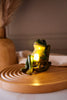 Resin Frog Figure With LED Lantern - Whiskey Skies - TRANSPAC