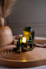 Resin Frog Figure With LED Lantern - Whiskey Skies - TRANSPAC