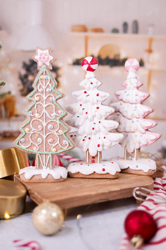 Resin Gingerbread Christmas Tree (3 Styles) - Whiskey Skies - SPECIAL T IMPORTS INC