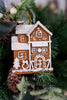 Resin Gingerbread House Ornaments (3 Styles) - Whiskey Skies - YOUNG'S INC