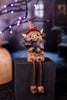 Resin Halloween Highland Cow Shelf Sitter Decorations (2 Styles) - Whiskey Skies - GERSON COMPANIES