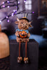 Resin Halloween Highland Cow Shelf Sitter Decorations (2 Styles) - Whiskey Skies - GERSON COMPANIES