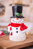 Resin Snowman Figurines (2 Styles) - Whiskey Skies - MELROSE INTL