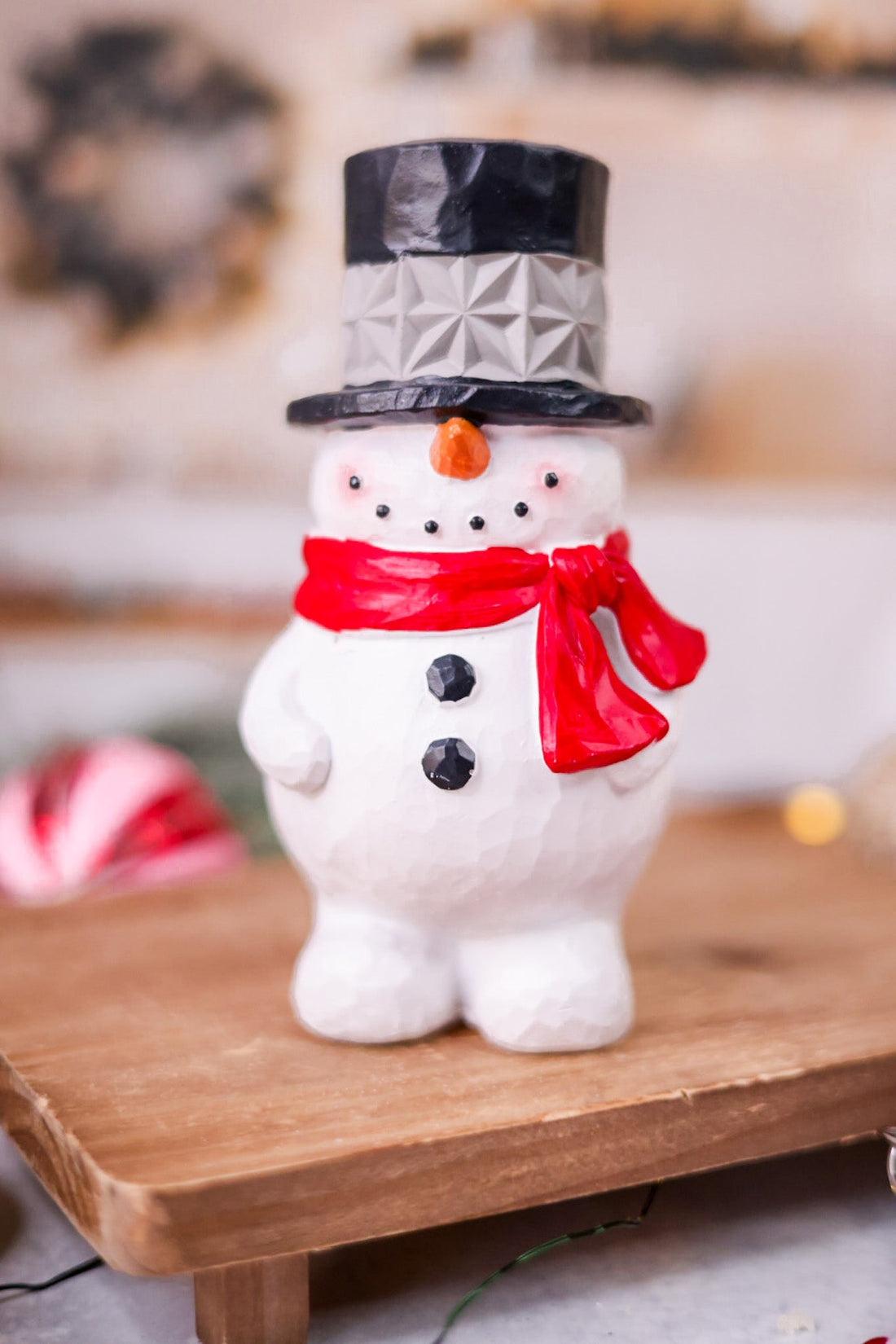 Resin Snowman Figurines (2 Styles) - Whiskey Skies - MELROSE INTL