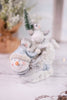 Resin Snowman with Penguin Figurine - Whiskey Skies - YOUNG'S INC