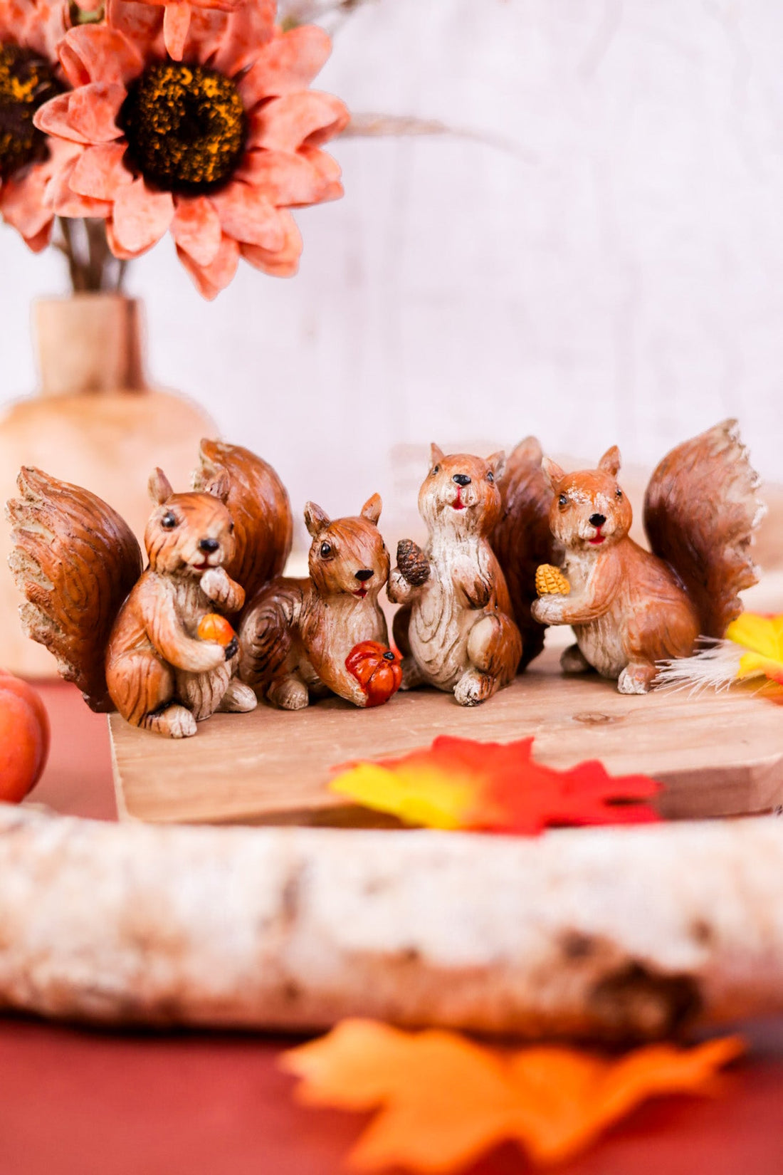 Resin Squirrel Figurines (4 Styles) - Whiskey Skies - SPECIAL T IMPORTS INC