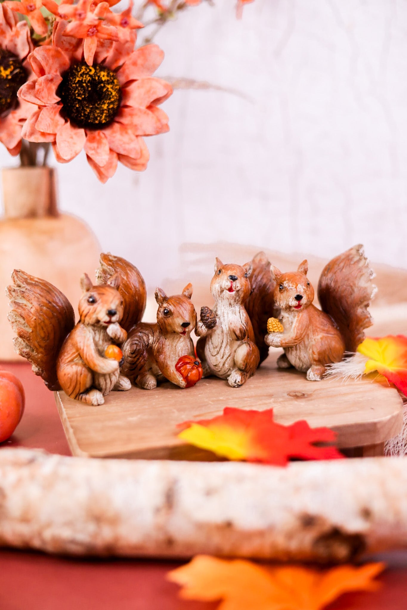 Resin Squirrel Figurines (4 Styles) - Whiskey Skies - SPECIAL T IMPORTS INC