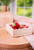 Resin Strawberries in Wooden Crate - Whiskey Skies - TRANSPAC