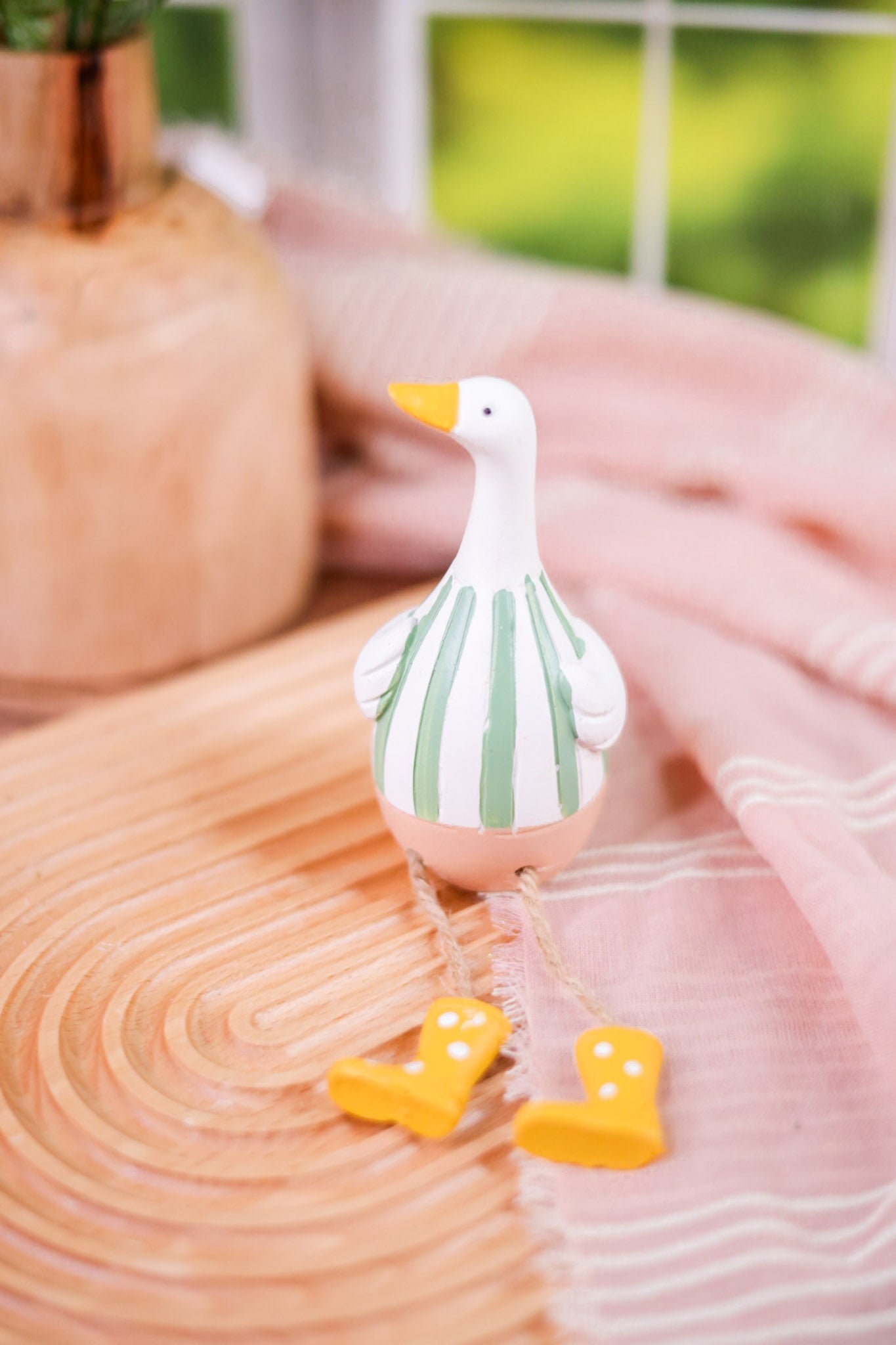 Resin Tabletop Duck Sitters (3 Styles) - Whiskey Skies - TRANSPAC