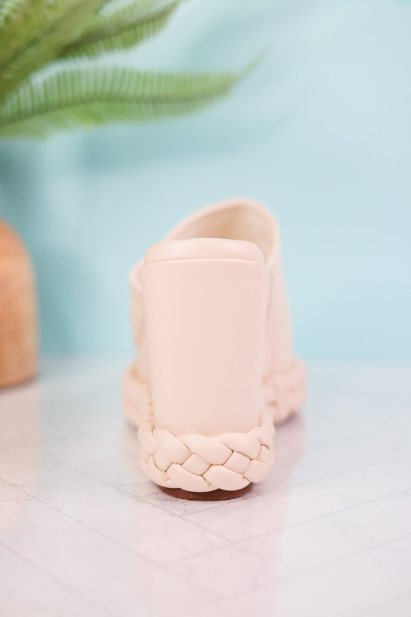 Resting Beach Face Ivory Sandals - Whiskey Skies - CORKYS FOOTWEAR