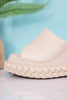 Resting Beach Face Ivory Sandals - Whiskey Skies - CORKYS FOOTWEAR