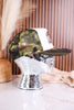 Retro Duck Blind Camo Trucker Snapback Hat - Whiskey Skies - THE LATTIMORE CLAIM