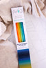Retro Rainbow Glitter Reusable Straw Set - Whiskey Skies - SWIG LIFE