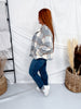 Reversible Cream & Gray Plaid Button Down Shacket - Whiskey Skies - HEIMISH