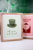 Reversible Valentine/Leprechaun Hat Wood Framed Sign - Whiskey Skies - DEVANIE AT HOME