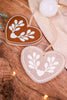 Reversible Wooden Heart Ornament - Whiskey Skies - ADAMS & CO