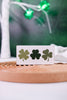 Reversible "XOXO"/Clovers Wood Block - Whiskey Skies - DEVANIE AT HOME